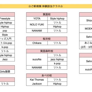 オープンクラス